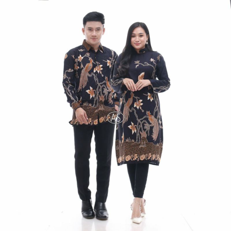 COUPLE BATIK PRIA WANITA MODERN UNGGUL JAYA