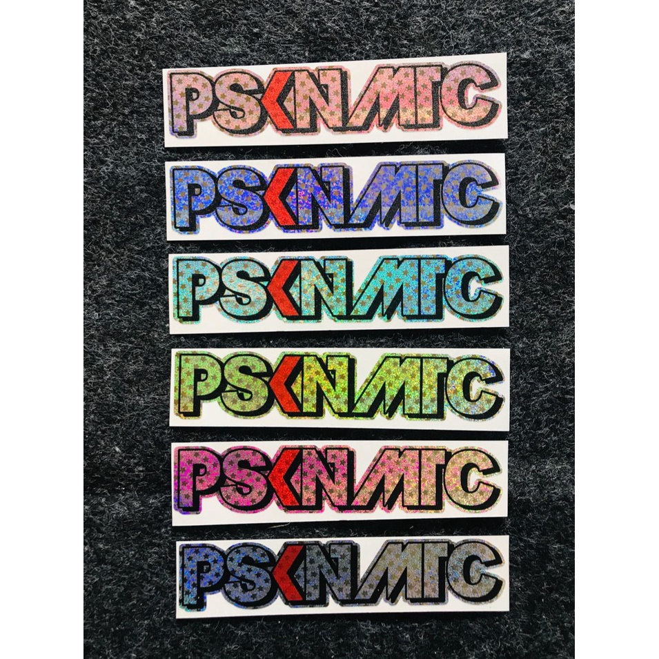 STIKER GAMBAR HOLOGRAM PSKNMTC UKURAN 3.5X15CM | MURAH MERIAH