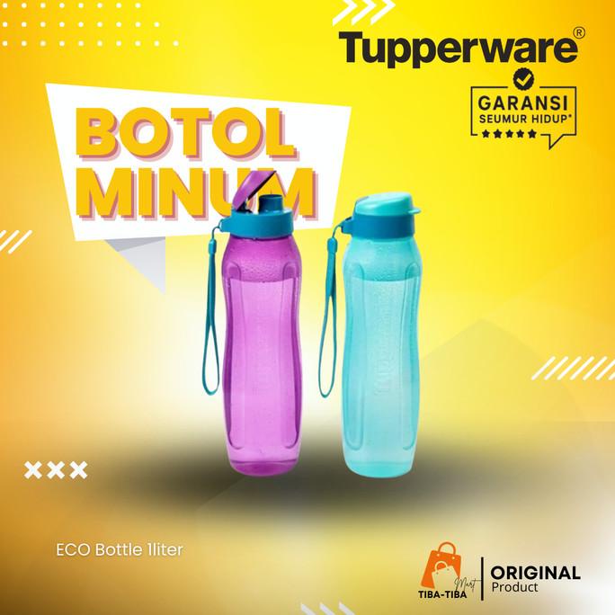 Promo [Dapat 2 Botol] Tupperware Botol Minum 1Liter Blackpink Tumbler Eco 1L