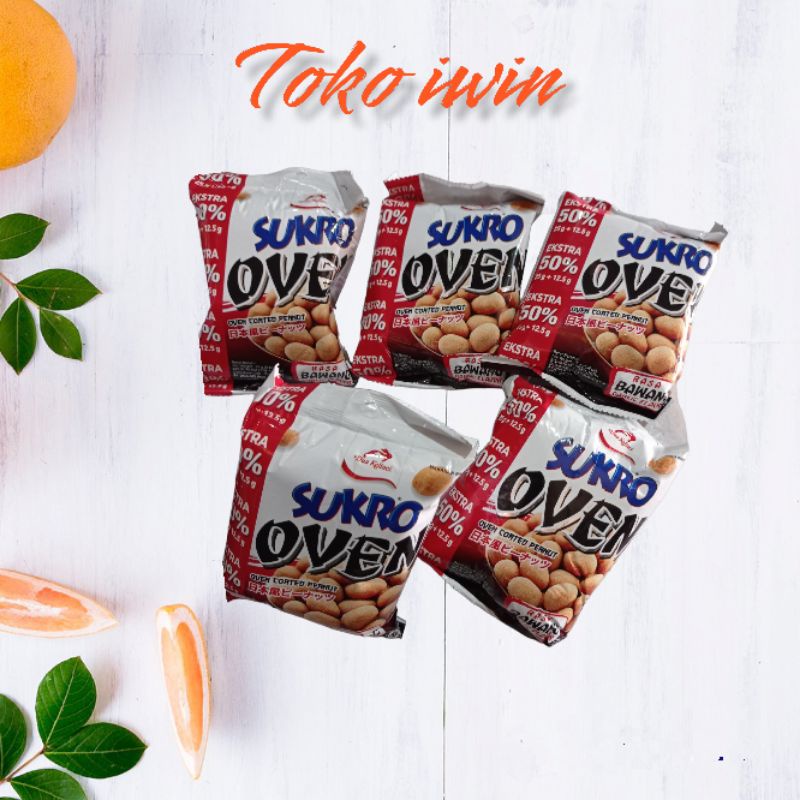 

**SUKRO KACANG OVEN 25g+12.5g**