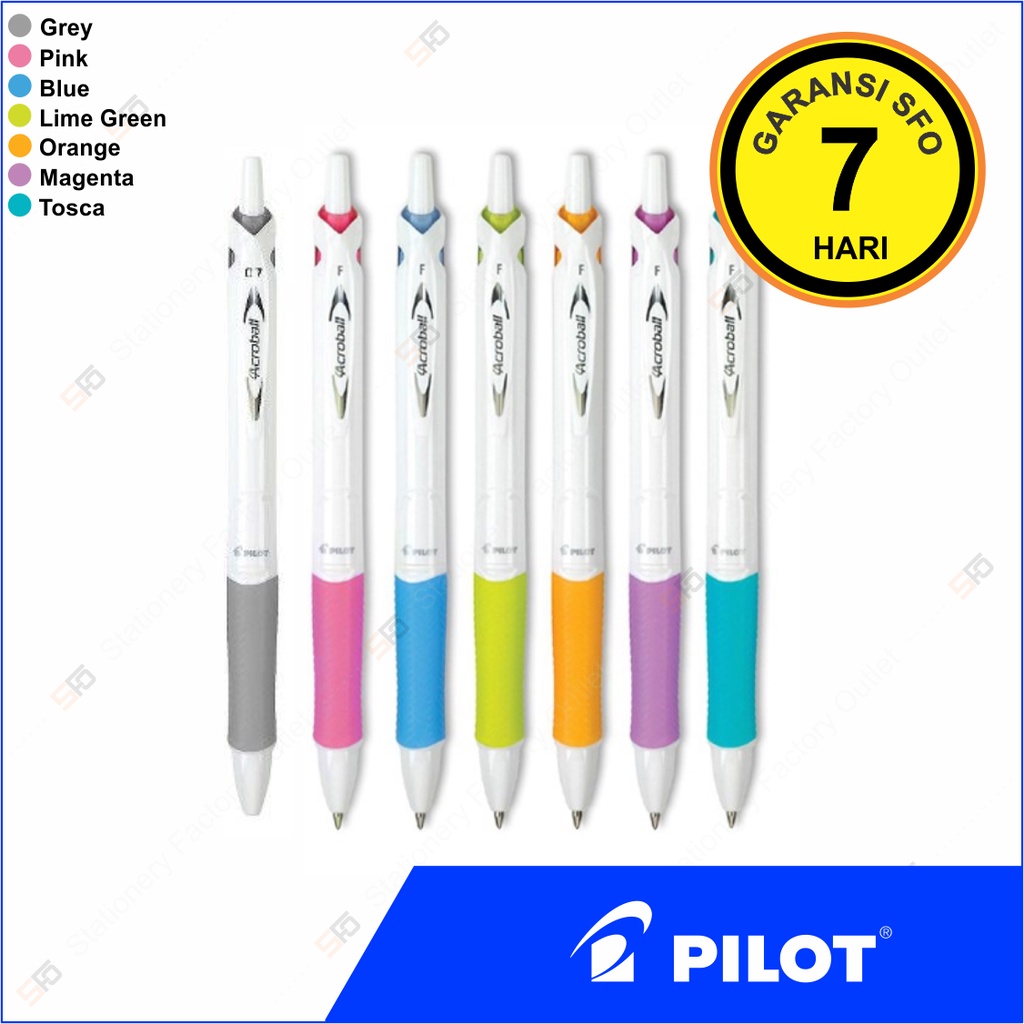 

Pen Pilot Acroball 0.7mm - BAB-15F - SFO Semarang Official