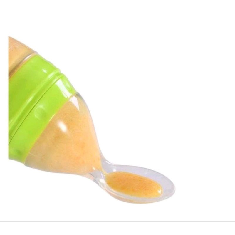 BLESSHOP Botol Sendok Bayi Alat Makan Anti Tumpah