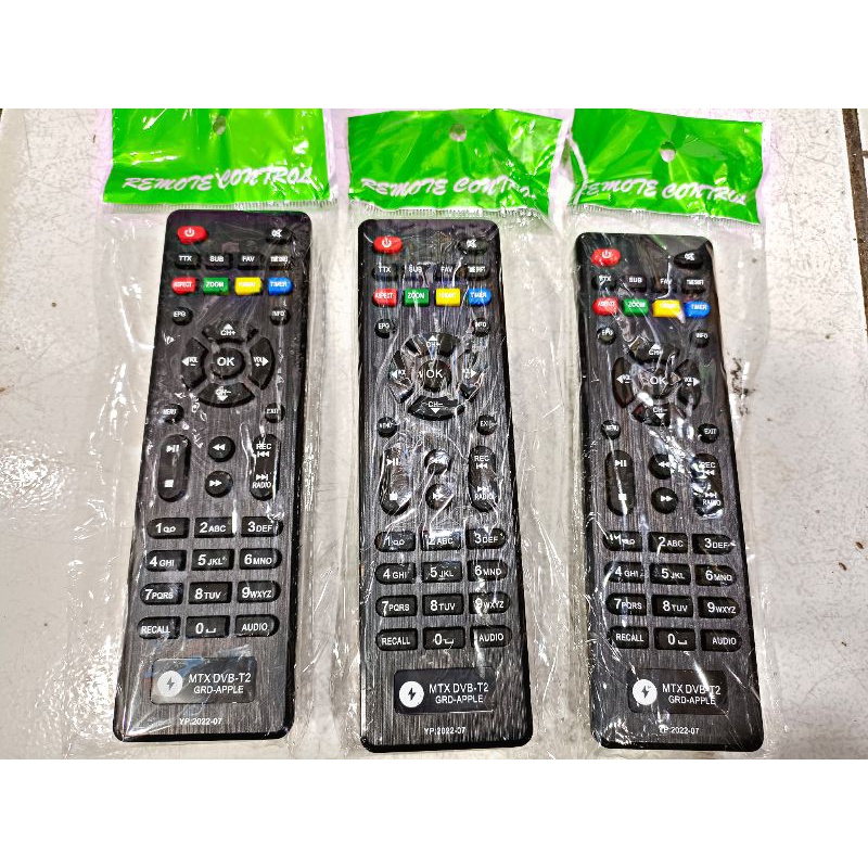 KHUSUS Remot AKKO STAR DVB - T2  STB MATRIX GRD   / Remot Set Top Box Khusus Matrix receiver / Remote Control For Receiver Digital