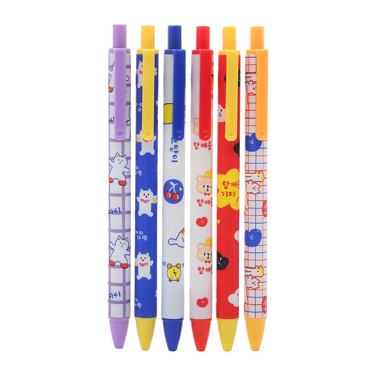 6 Pcs Pena Pulpen Set GMALL ST0078