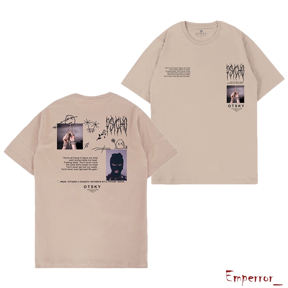 Otsky / Kaos Distro Otsky / Kaos Otsky / Baju Otsky / T-shirt Otsky / Atasan / Pakaian Pria dan Wani
