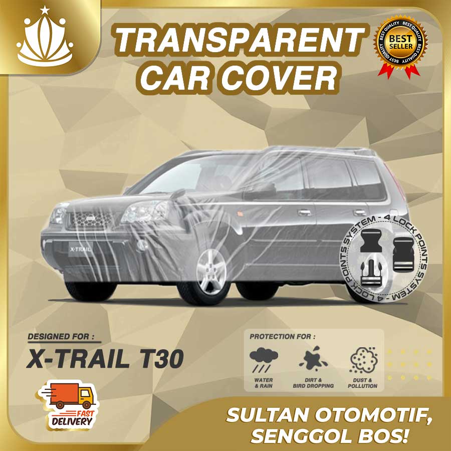Body Cover Mobil Plastik TEBAL Nissan Xtrail T30 Lama WATERPROOF