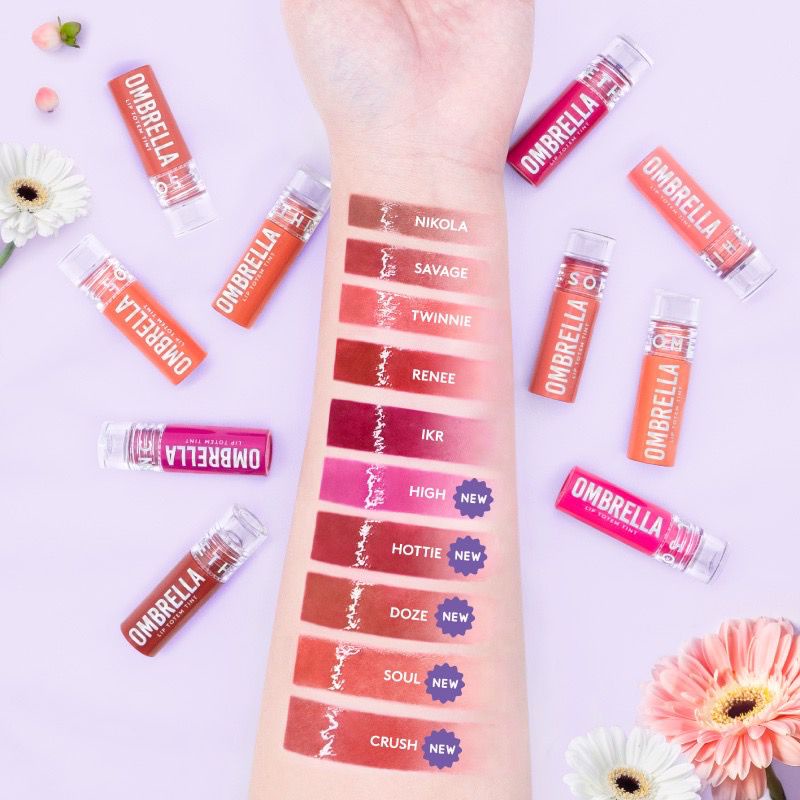 SOMETHINC OMBRELLA Lip Totem Tint - Lip Tint Bibir Plumpy Juicy Sehat