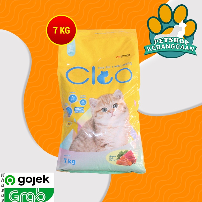 GOSEND Makanan Kucing Cleo Kitten 7 kg Cat Food Junior