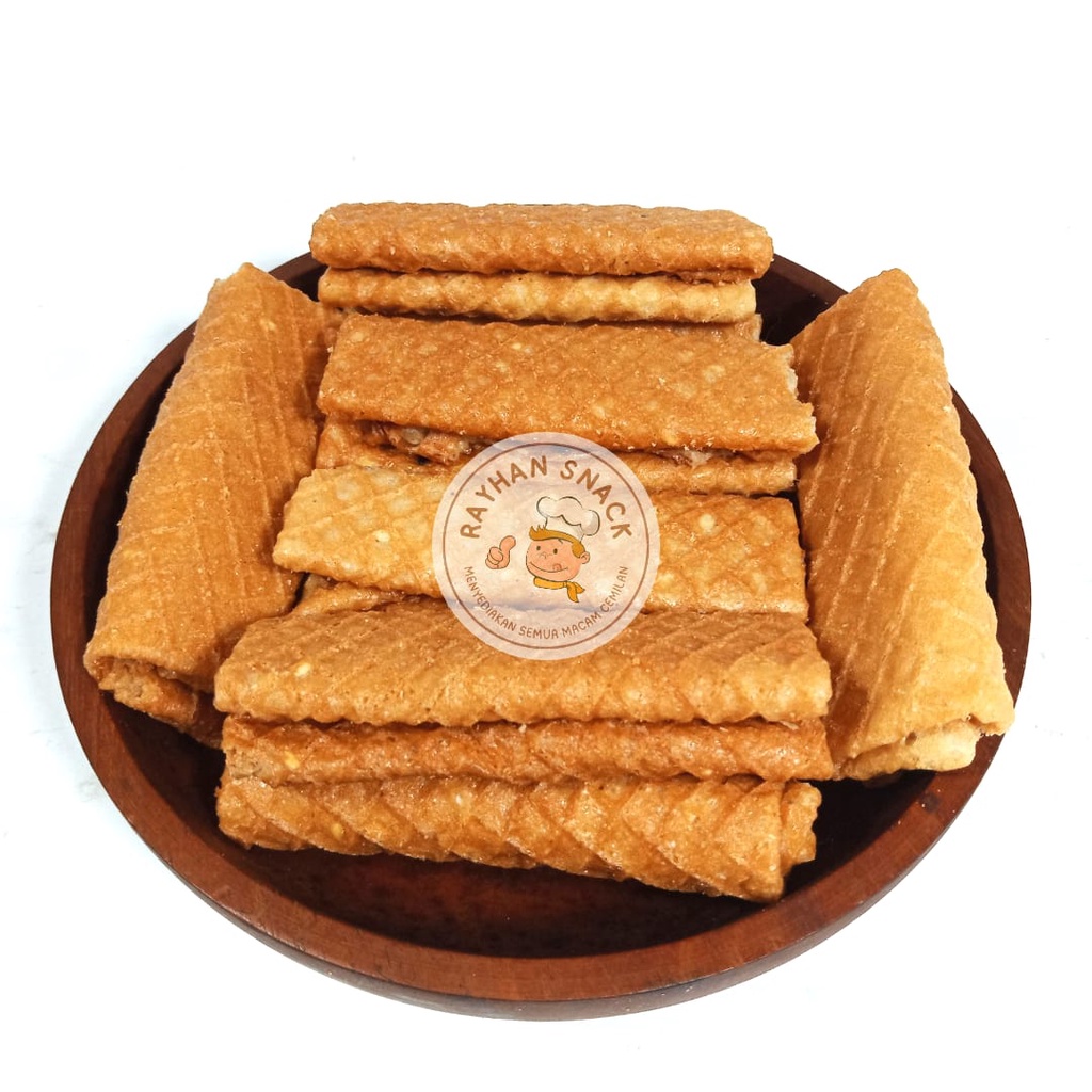 

Kue Semprong Lipat 250gr/ Semprong Wijen Dompet Kiloan Terlaris