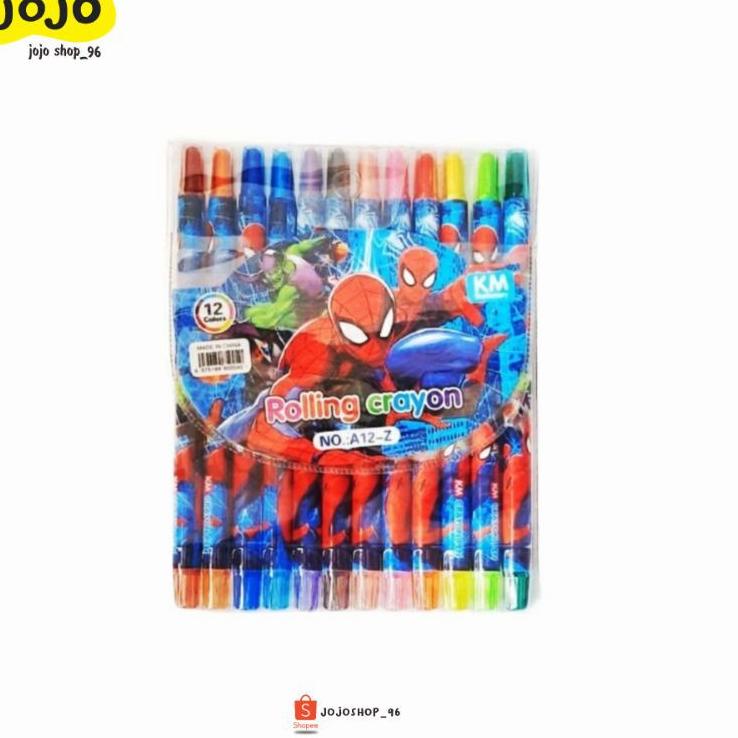 

Terbaru Twist Crayon Putar Panjang 12 Warna KM-A12 Karakter Anak Disney Set Isi 12pcs 58 ✳