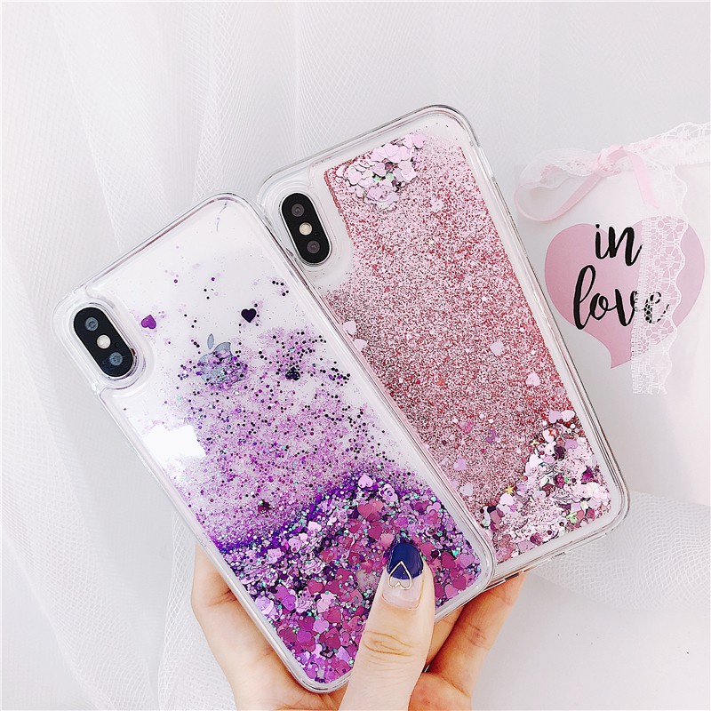 Water glitter blink case vivo Y15S Y19 y21s y21 2021Y51 2020 Y50 Y53 Y71 y75 5g t1 Y91 Y93 Y95 Y17 Y15 Y12 Y12S Y20 Y20i Y30 Y50 Y30i v9 y91c