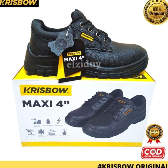 [TERLARIS] SEPATU SAFETY KRISBOW MAXI 4 INCH SDFS5646SD