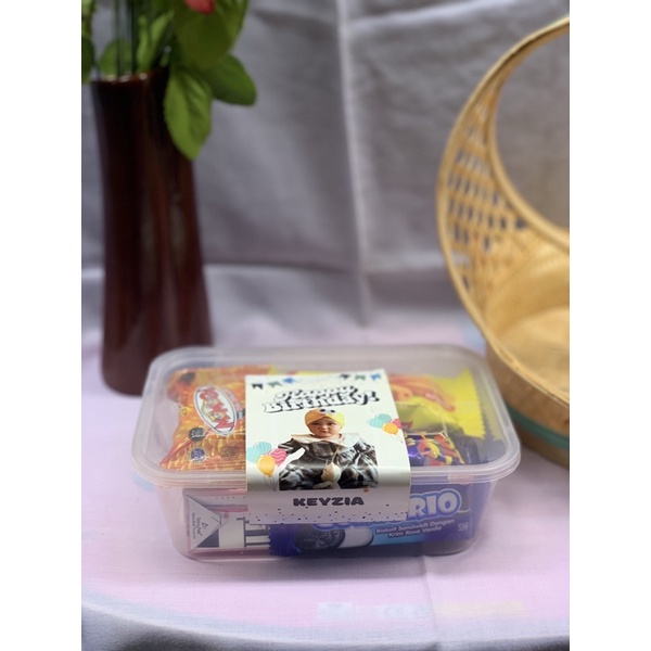 

Paket Bingkisan Snack Ulang Tahun Anak Hampers Custom
