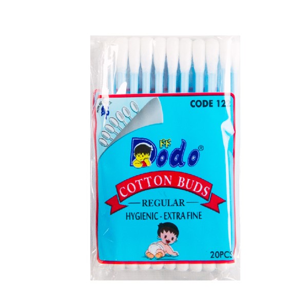 [BAYI KUNING SMALL TIP | ANAK &amp; DEWASA BIRU] [COTTON BUD] Dodo Cotton Bud Buds Swab Korek Kuping Pembersih Telinga Bayi Isi 20 | 50 | 100 | 150