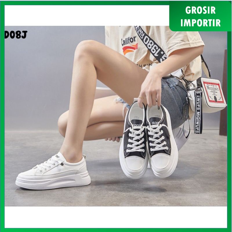 Importir Grosir - SEPATU SNEAKERS WANITA KOREA SEOHYUN DENGAN MODEL SIMPLE STYLE TALI CASUAL WANITA 