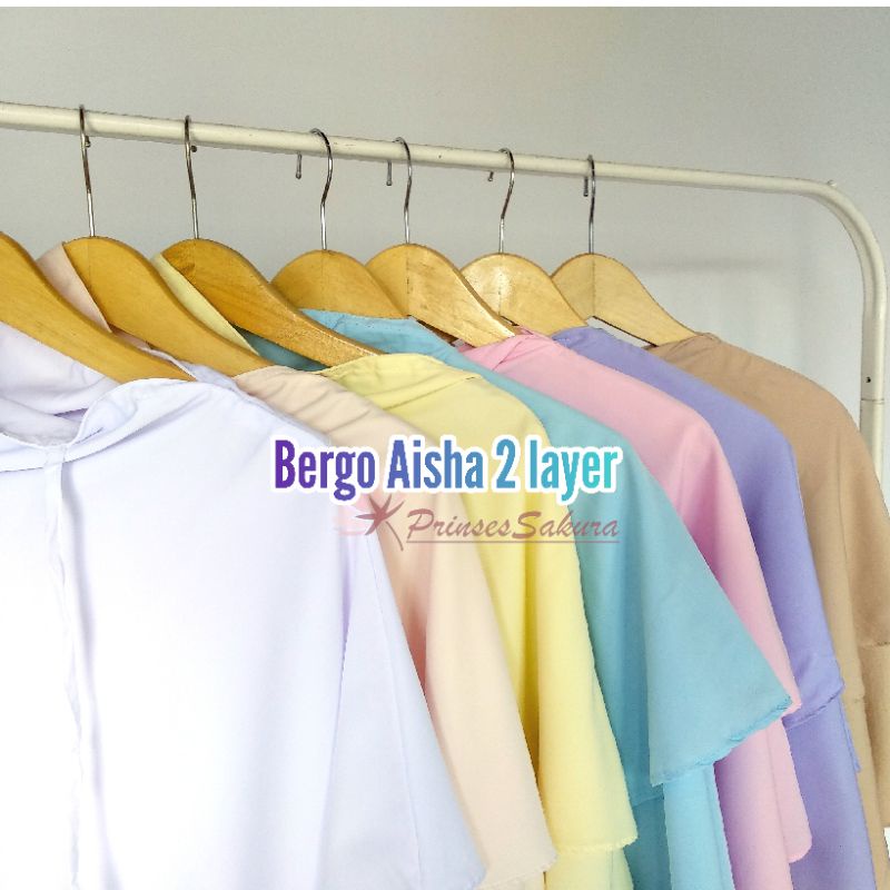 Bergo Aisha 2 Layer