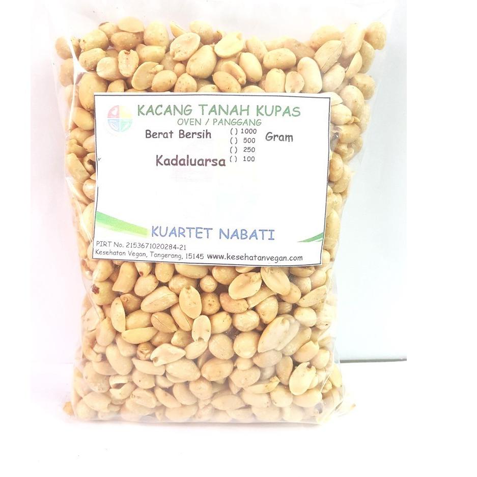 

Quality Control✅2kg Kacang Tanah Kupas - Oven - Panggang - Rasa Original - Vegan|SQ7