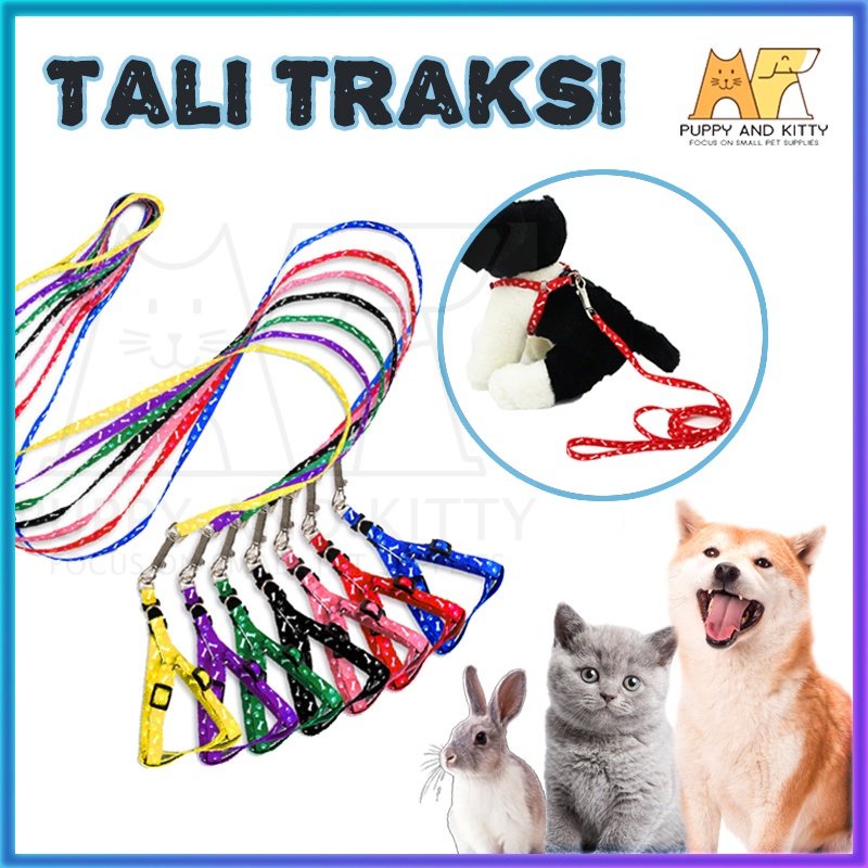 Harness Kucing Y Tali Tuntun Kucing Tali Anjing Kecil Tali Tuntun Anjing Aksesoris Kucing Peliharaan