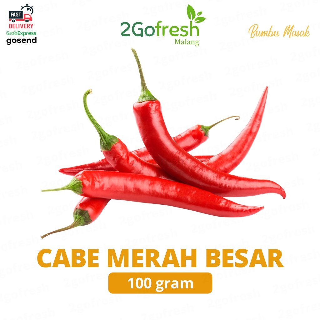 

Lombok/ Cabai/ Cabe Merah Besar Fresh - Bumbu Sayur Sayuran
