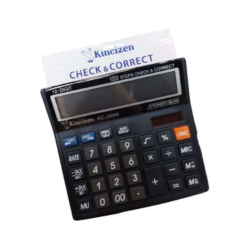 

KALKULATOR KINCIZEN KC-555N / KC 555 N / Tax Calculator / Mark Up Calculation