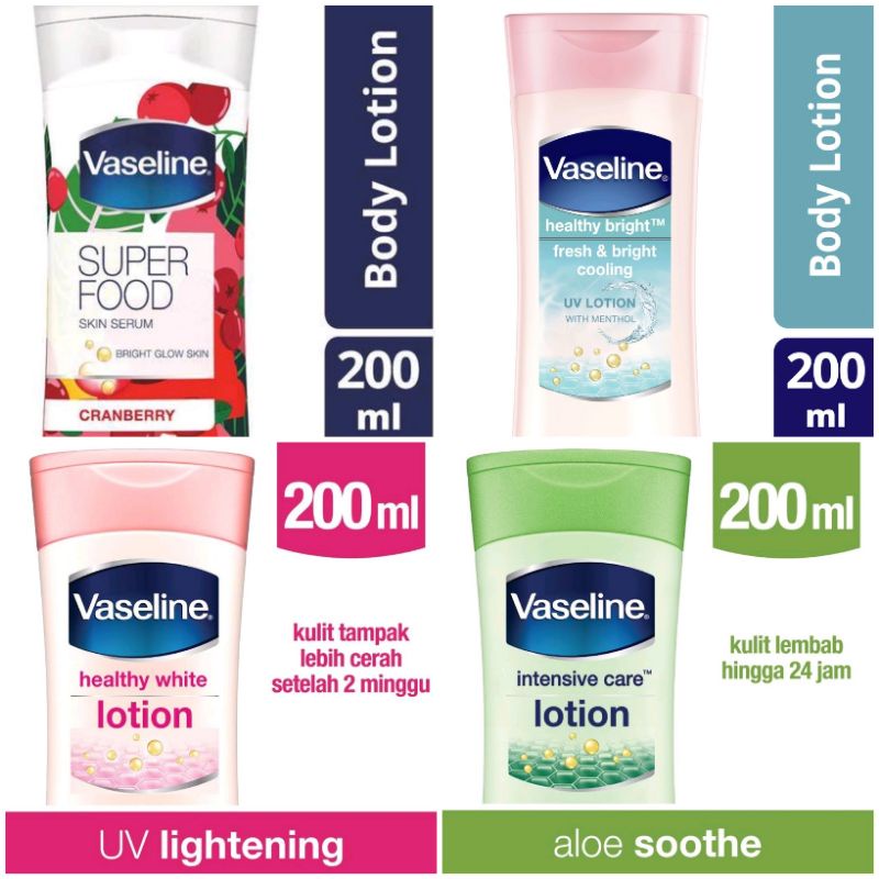Vaseline Hand & Body Ltion 200ml