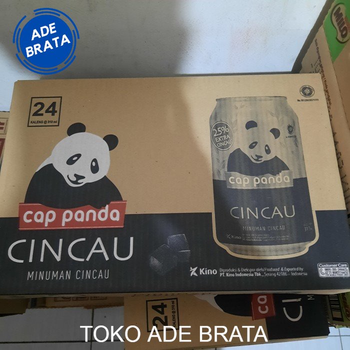 

cincau cap panda kaleng 1 dus isi 24