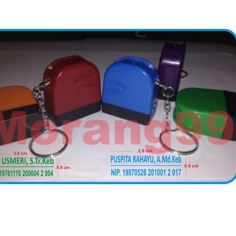 

(PROMO KN787) STEMPEL NAMA | DOKTER | BIDAN | PERAWAT | NIP | NAMA NOMOR HP | JABATAN ❆