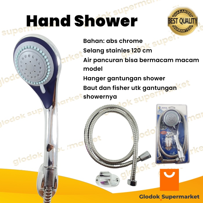 Gagang Mandi Pancuran Air Toilet Hand Shower WC