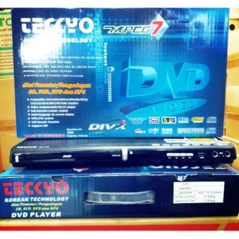 TECKYO DVD PLAYER USB BM 111Q Real