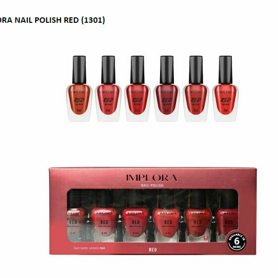 IMPLORA RED NAIL POLISH