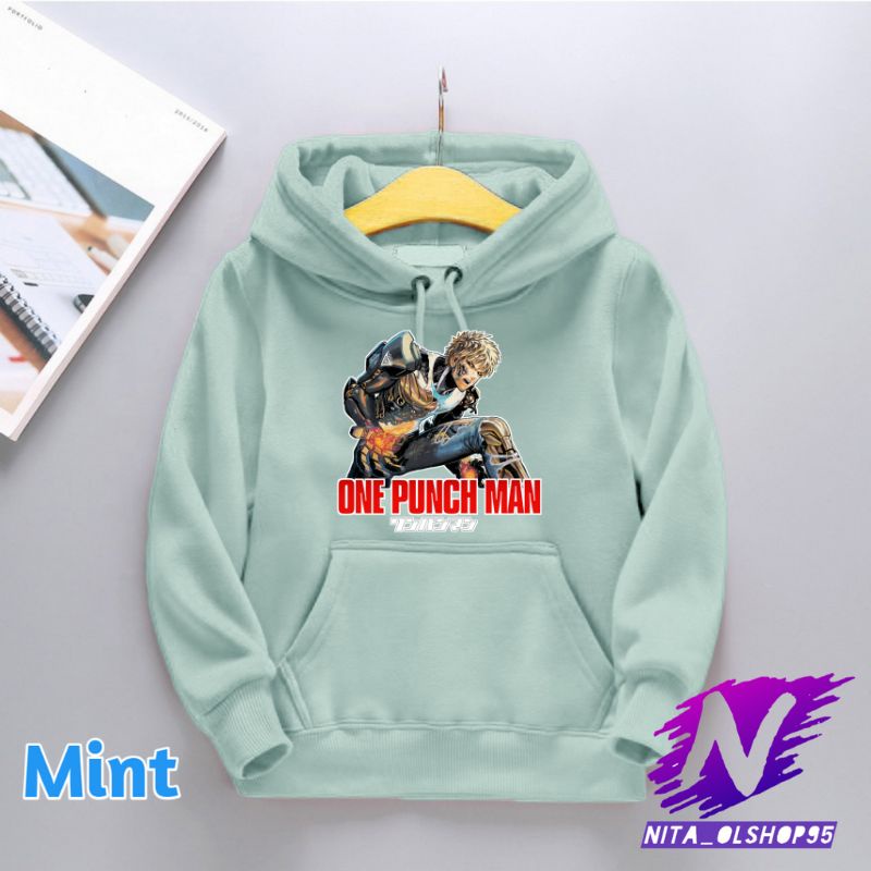 hoodie anak genos anime one punch man