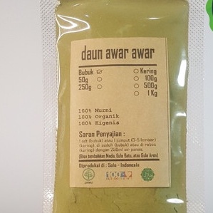 

[ORIGINAL] MURAH BUBUK DAUN AWAR-AWAR 500 GRAM