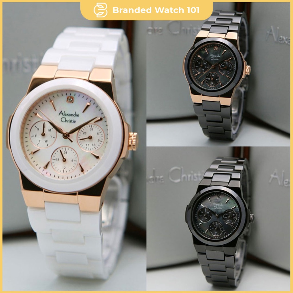 ORIGINAL Jam Tangan Wanita Alexandre Christie AC 2862 / AC2862 Garansi Resmi 1 Tahun