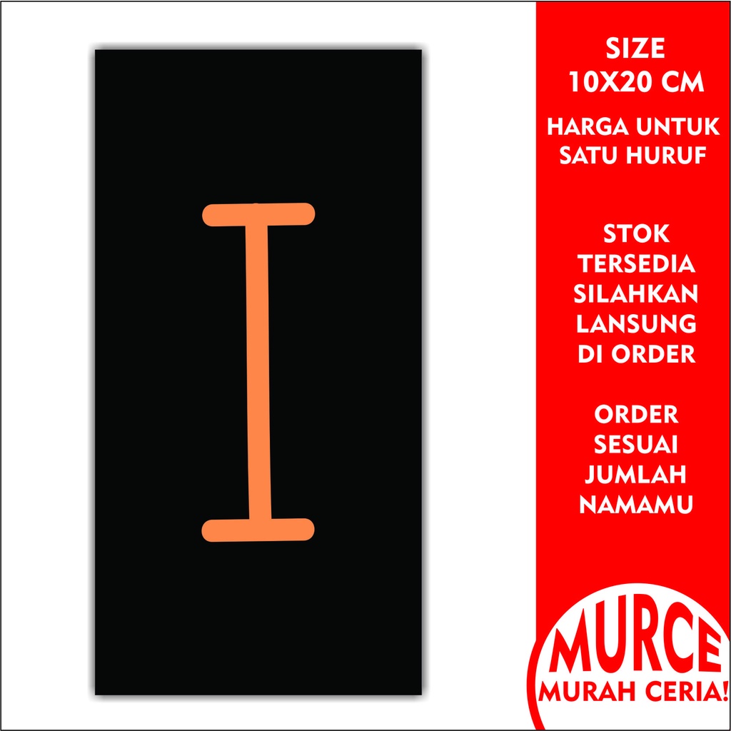 Hiasan Dinding Kamar Dekorasi Pajangan Rumah Hiasan dinding Alphabet Huruf dan Nomor C88