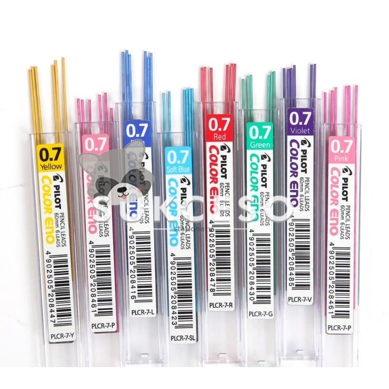Pilot Isi Pensil Mekanik Color Eno 2B 0,7mm / Refill Pensil Mekanik Warna