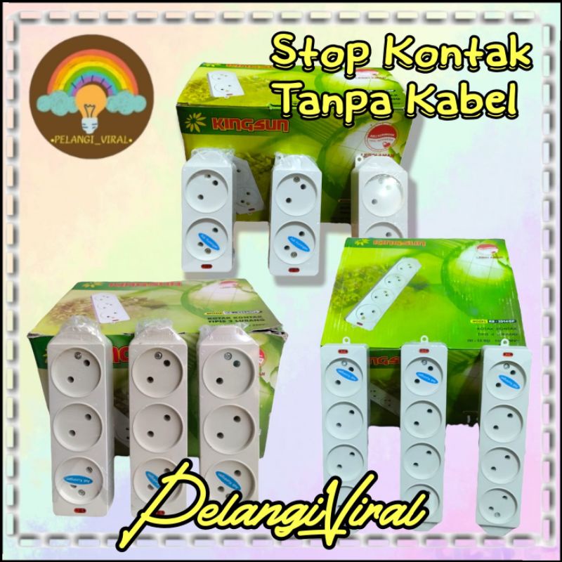 Stop Kontak Tanpa kabel/Stop Kontak Gepeng Tanpa Kabel/Stop Kontak Gepeng/Stop Kontak Gepeng Tanpa k