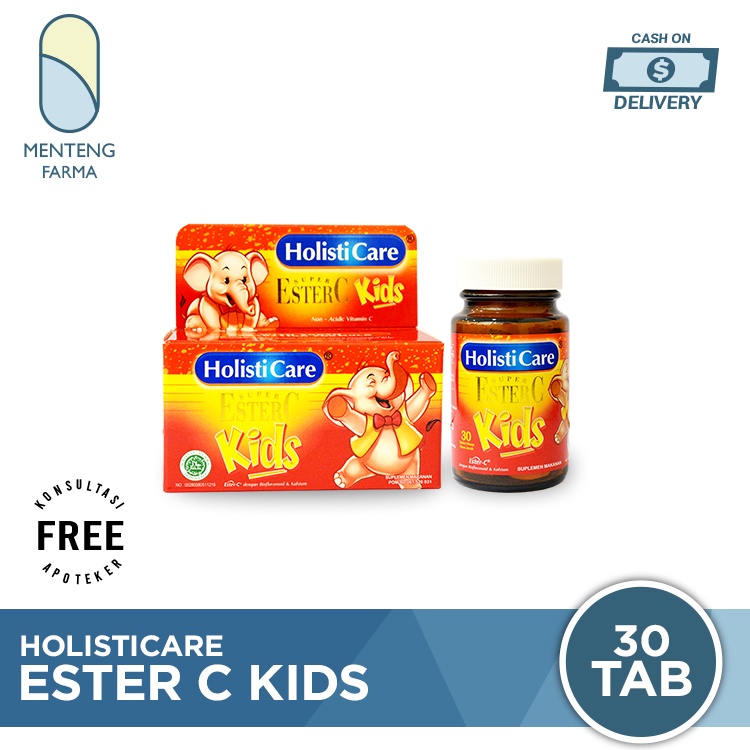 Holisticare Ester C Kids 30 Tablet - Suplemen Vitamin Anak