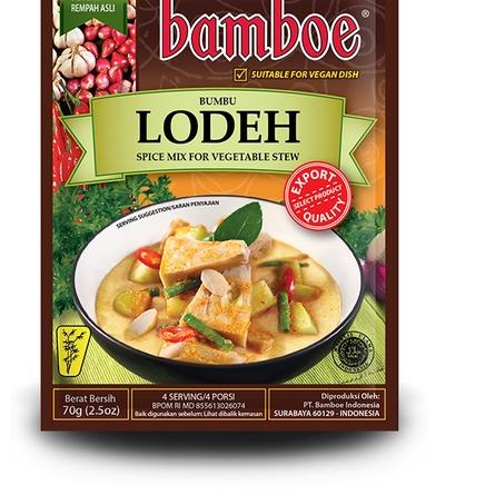 

㊔ Bumbu Bamboe Lodeh BEST PRICE 3893 ✿