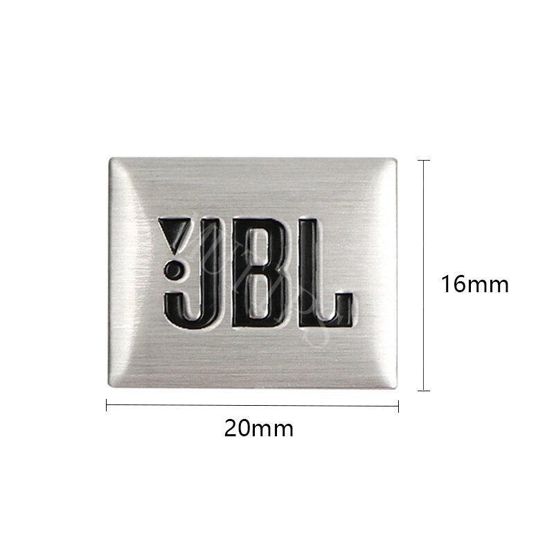 6 Pcs Sticker Dekorasi Speaker JBL 2012-2016 2017 2018 2019 2020 2021 Bahan Alloy