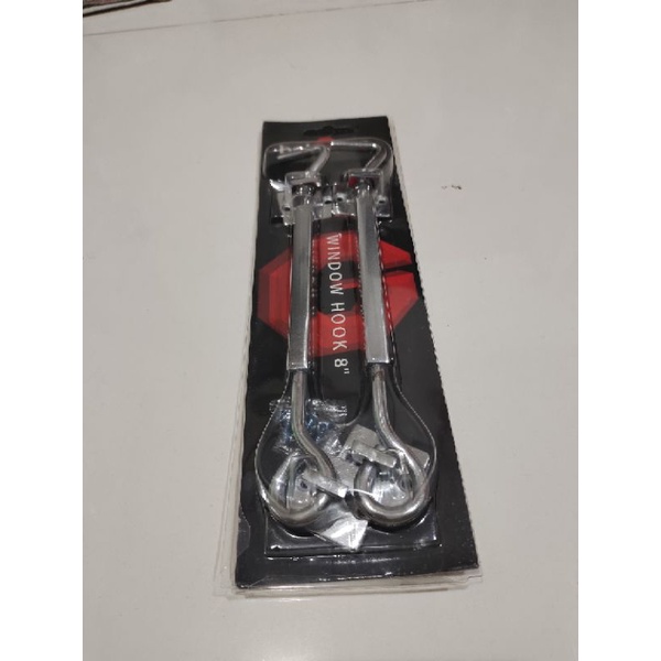 HAK ANGIN PENAHAN JENDELA STAINLESS STEEL BELGREN - WINDOW HOOK 8 INCH HAK ANGIN KAIT CANTOLAN JENDELA