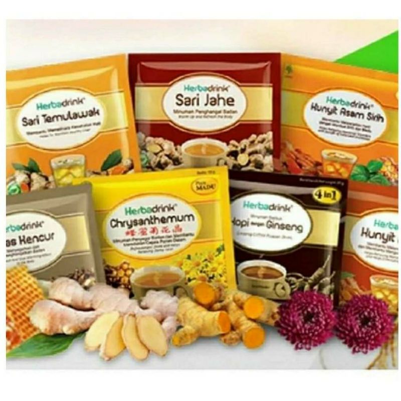 

Minuman Herbal Segar/Herbaldrink 5 Sachet