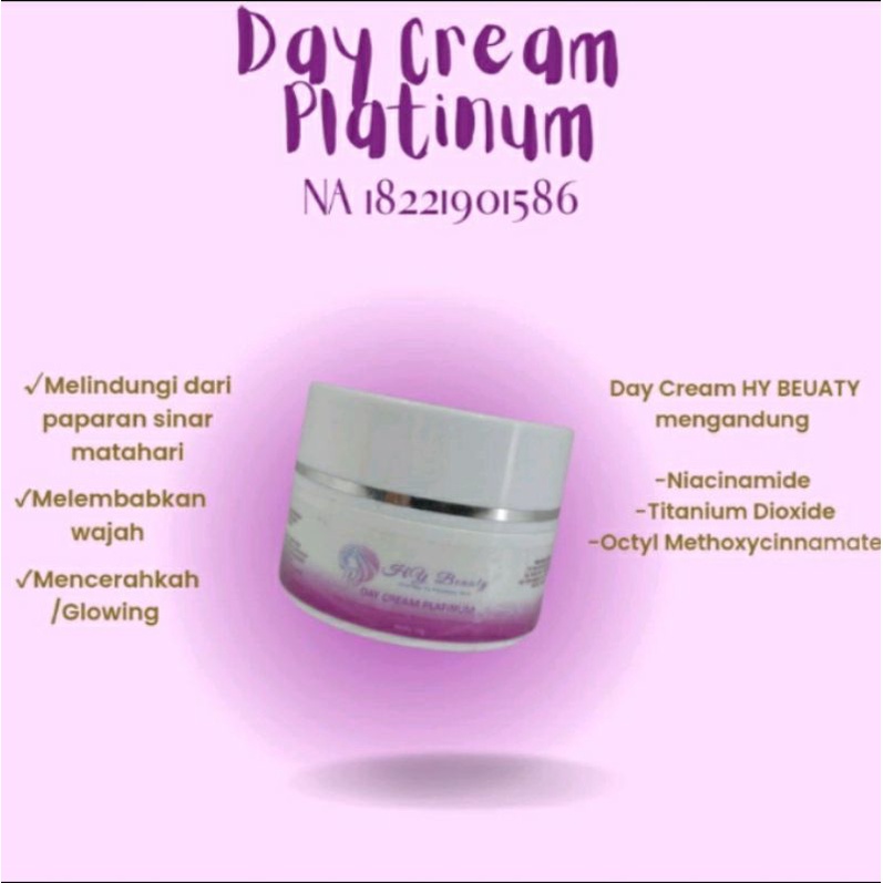 (FREE GIFT)HY BEAUTY,SKIN CARE PLATIMUN DI JAMIN ORIGINAL BPOM
