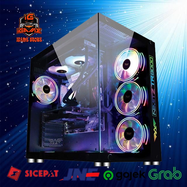 PC GAMING i7 12700F/RTX 2060/DDR4 16GB DDR4/NVME 256 NAMPOL TERBARU!!!