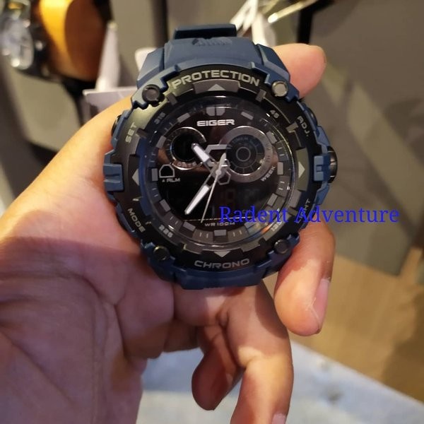 Jam Tangan Eiger Alverstone Watch Navy 91000 5749 Original Cowok