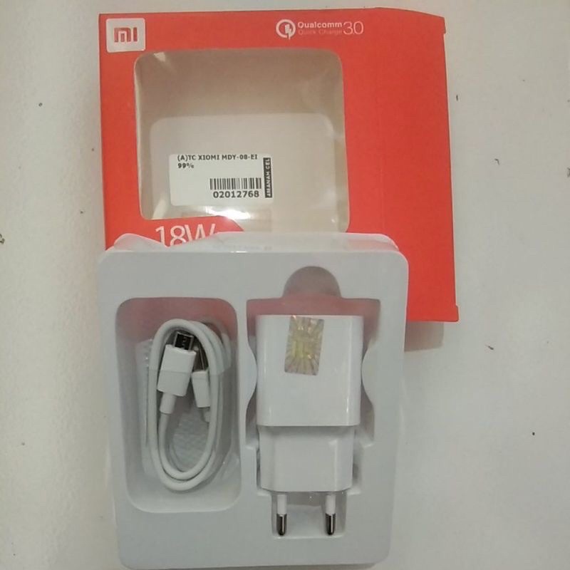 TERLARIS CHARGER XIAOMI REDMI 6 6A 5A 4A 4X 3 3S NOTE 3 [ MDY-08-EI ] ORIGINAL Micro dan tipeC