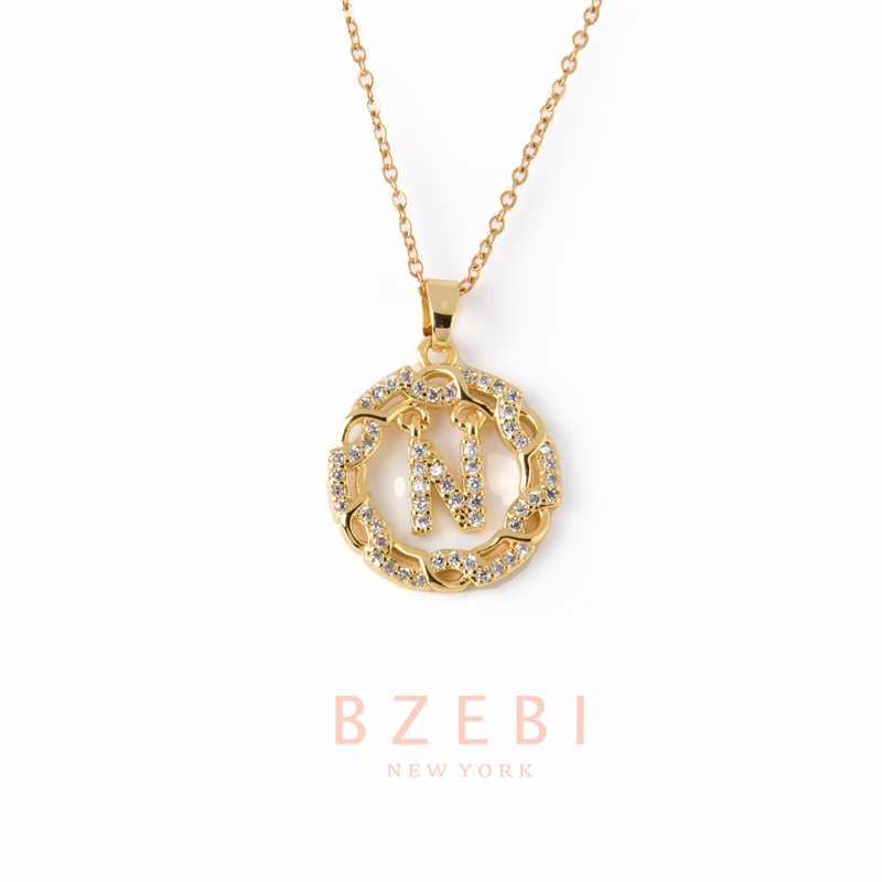 Kalung Emas 18k Bahan Titanium Steel 1105n Anti Karat Untuk Wanita