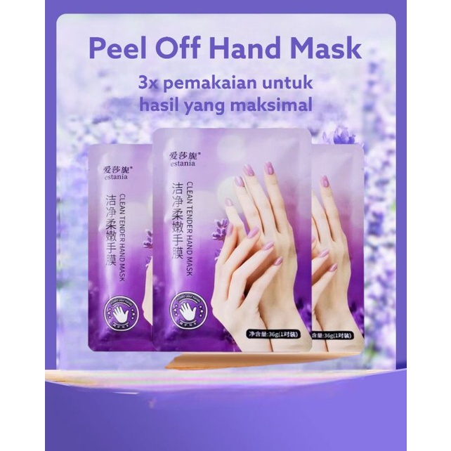 Hand Mask Exfoliating Peel Off / Masker Tangan Pengelupas Kulit Mati