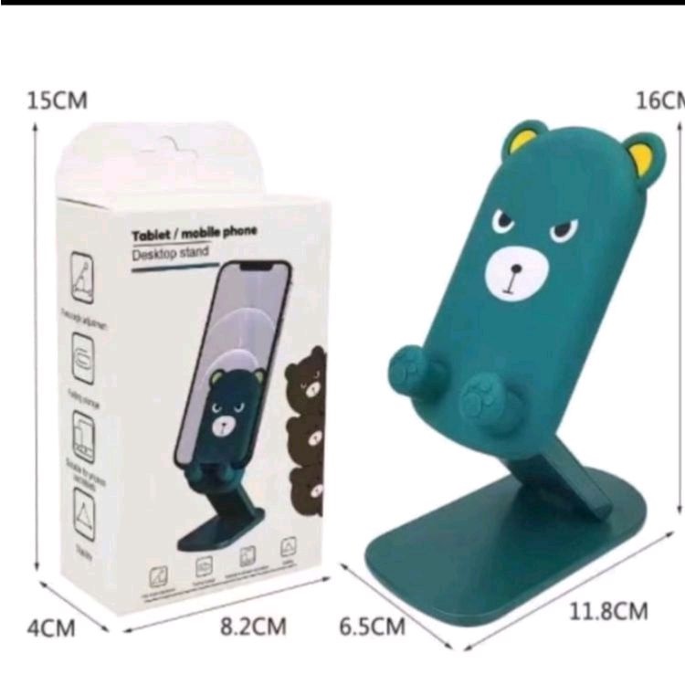 Stand Holder HP Lipat Polos dan Karakter Lucu