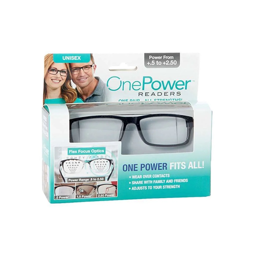 Beauty Jaya - [ READY ] Kacamata ONE POWER READERS Auto Focus Kacamata Pria Wanita Reading Glasses