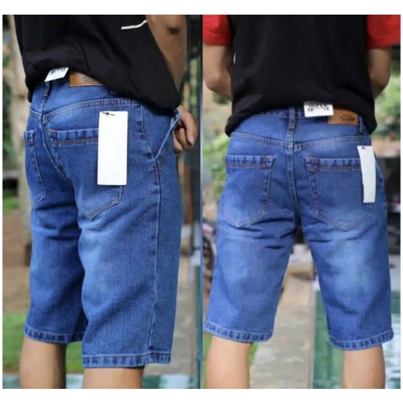 Jeans Pendek Pria Murah strech